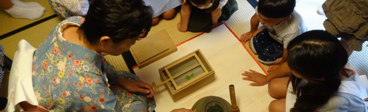親子茶道体験教室のご報告